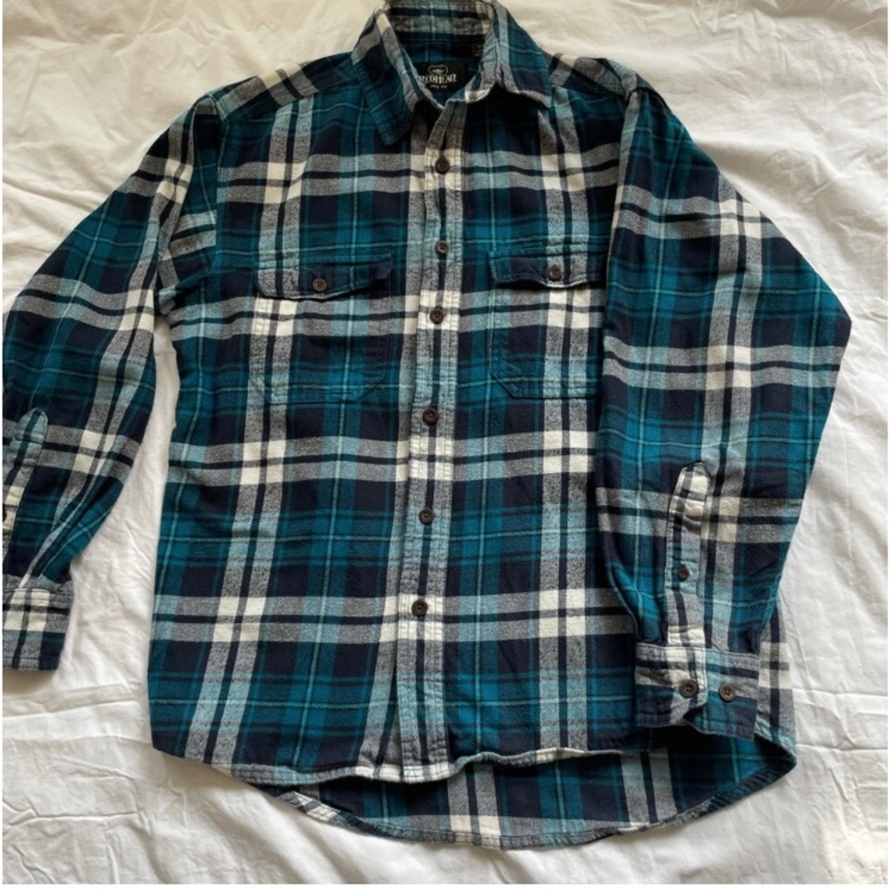 Mens long sleeve flannel shirt